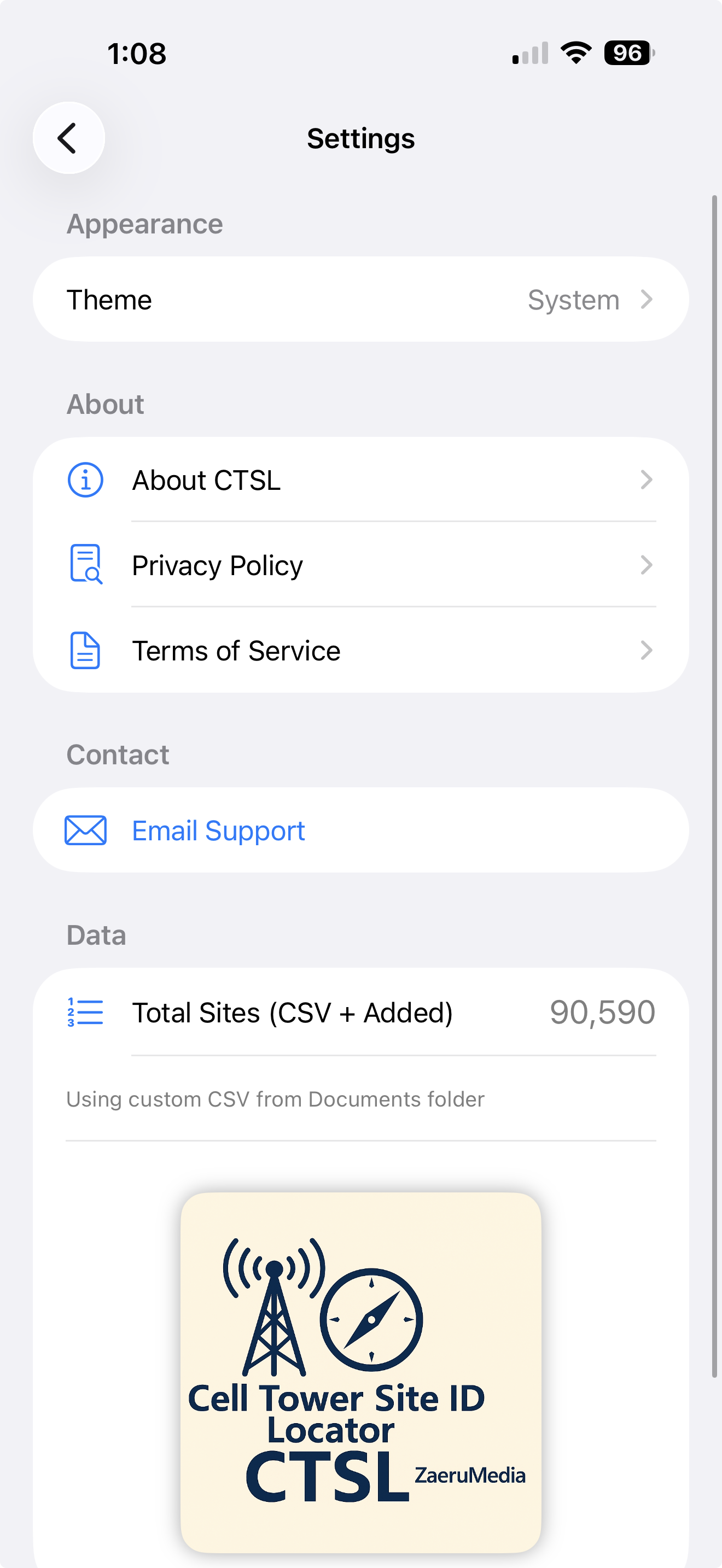 CTSL App Screenshot 3